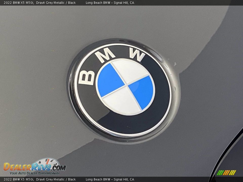 2022 BMW X5 M50i Dravit Grey Metallic / Black Photo #5