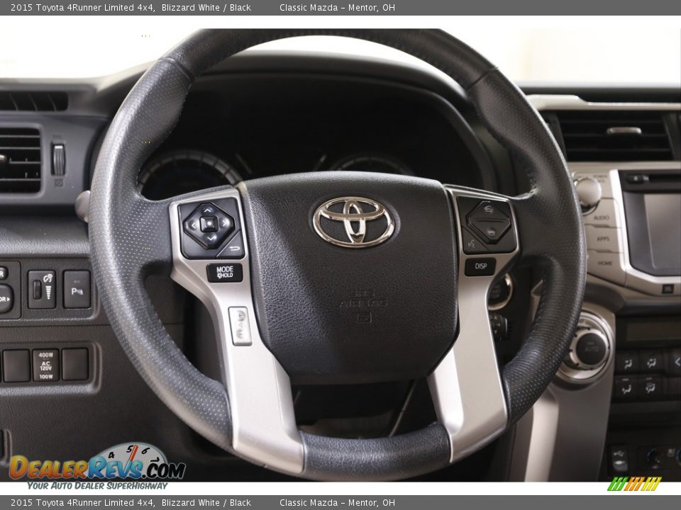 2015 Toyota 4Runner Limited 4x4 Blizzard White / Black Photo #7