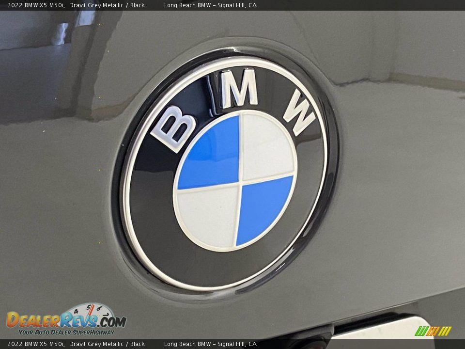 2022 BMW X5 M50i Dravit Grey Metallic / Black Photo #7