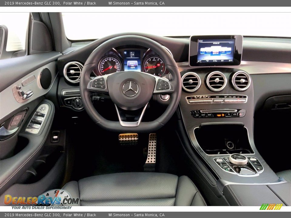 2019 Mercedes-Benz GLC 300 Polar White / Black Photo #4