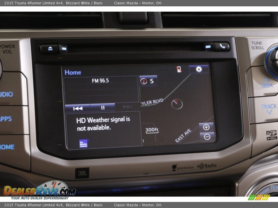 2015 Toyota 4Runner Limited 4x4 Blizzard White / Black Photo #10