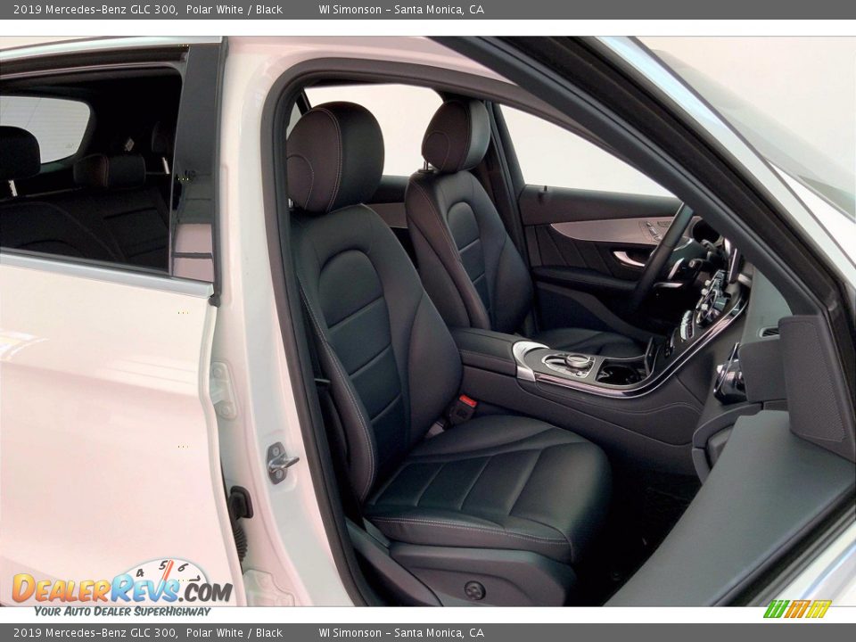 2019 Mercedes-Benz GLC 300 Polar White / Black Photo #6