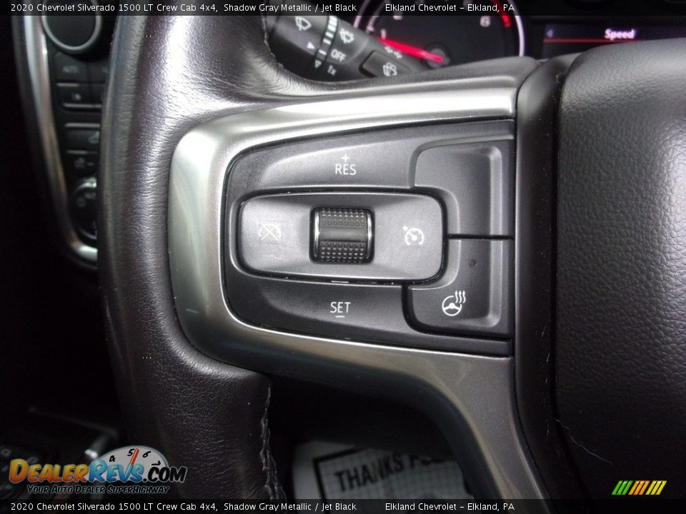 2020 Chevrolet Silverado 1500 LT Crew Cab 4x4 Shadow Gray Metallic / Jet Black Photo #26