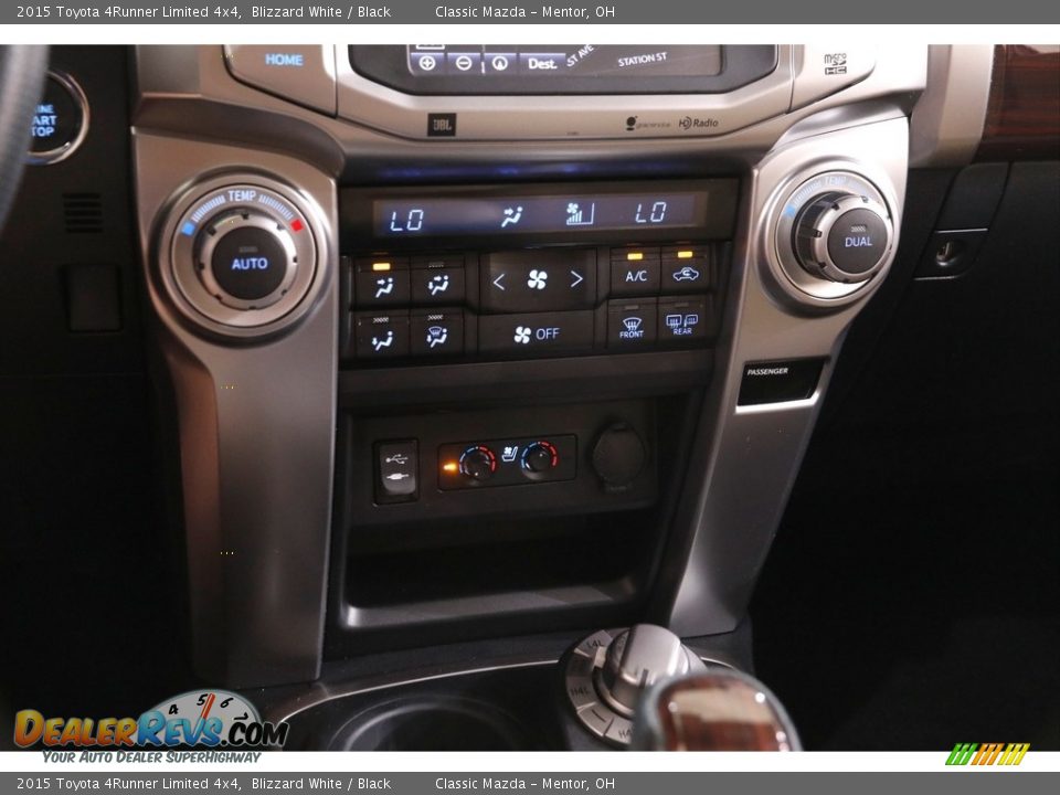 2015 Toyota 4Runner Limited 4x4 Blizzard White / Black Photo #13