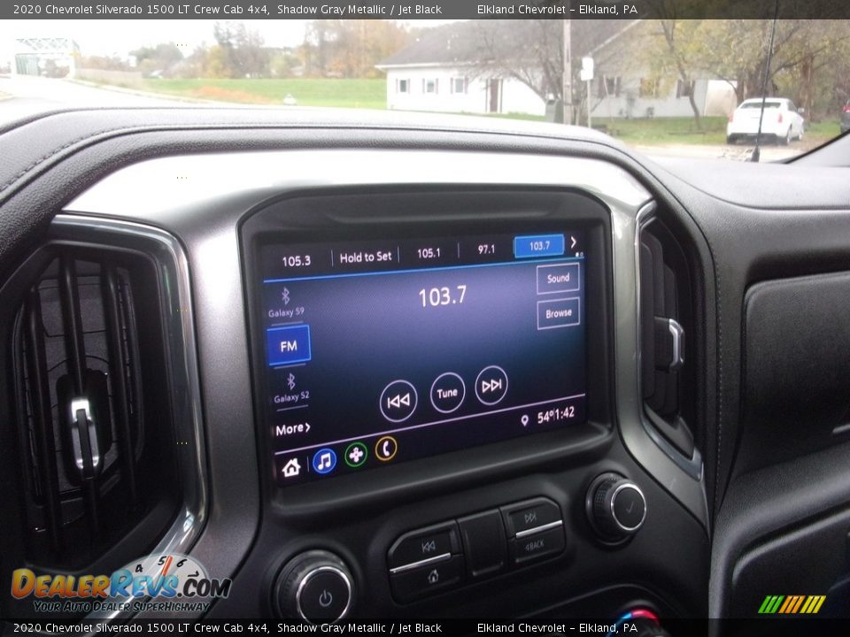 2020 Chevrolet Silverado 1500 LT Crew Cab 4x4 Shadow Gray Metallic / Jet Black Photo #28