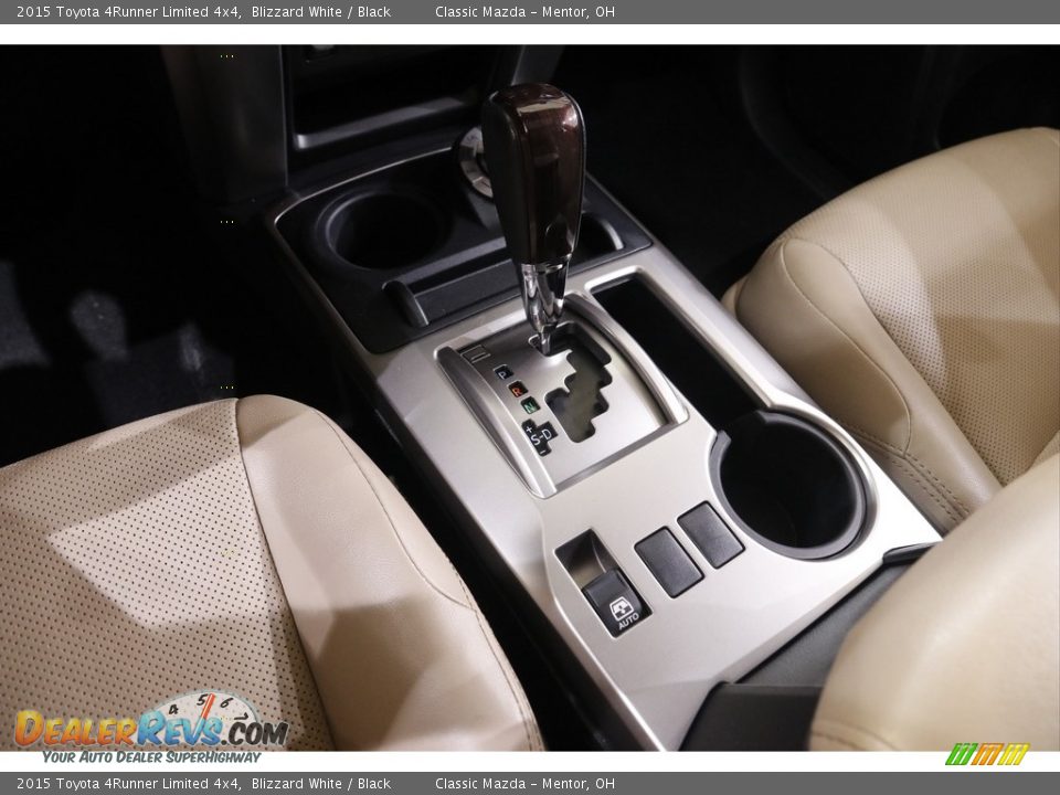 2015 Toyota 4Runner Limited 4x4 Blizzard White / Black Photo #14