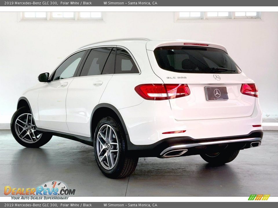 2019 Mercedes-Benz GLC 300 Polar White / Black Photo #10