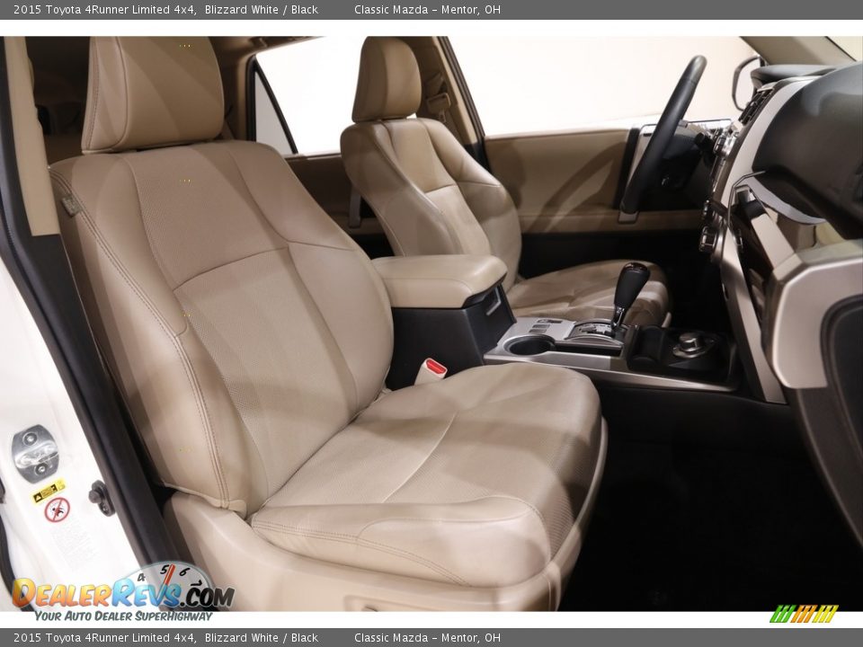 2015 Toyota 4Runner Limited 4x4 Blizzard White / Black Photo #16