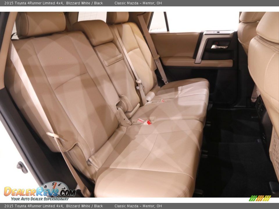 2015 Toyota 4Runner Limited 4x4 Blizzard White / Black Photo #17