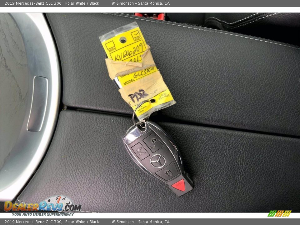 2019 Mercedes-Benz GLC 300 Polar White / Black Photo #11