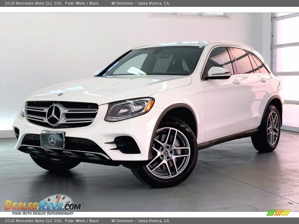 2019 Mercedes-Benz GLC 300 Polar White / Black Photo #12