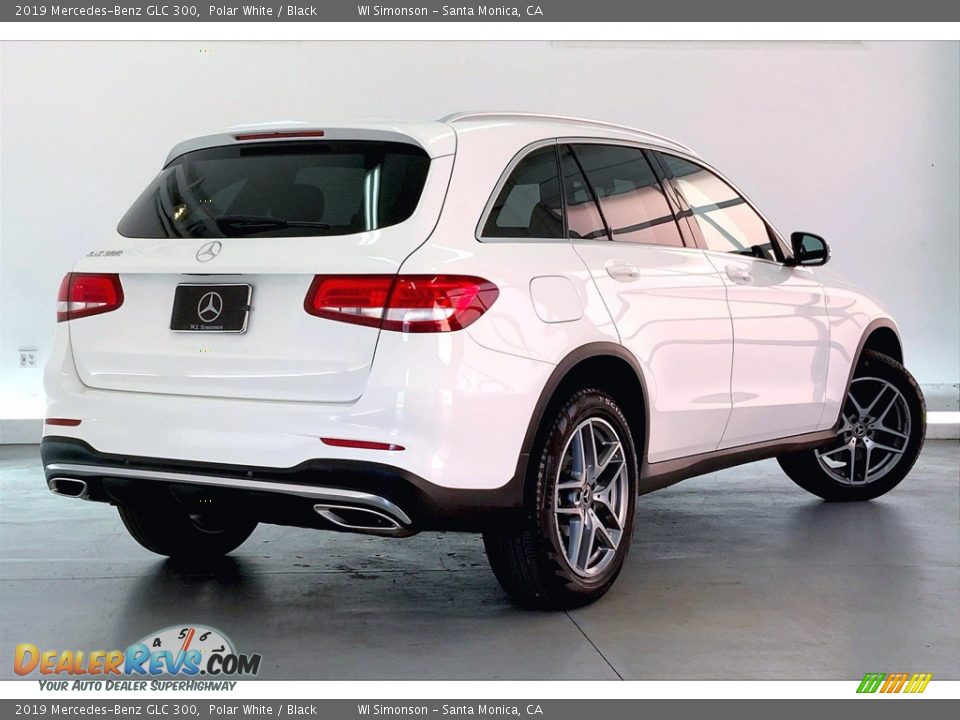 2019 Mercedes-Benz GLC 300 Polar White / Black Photo #13