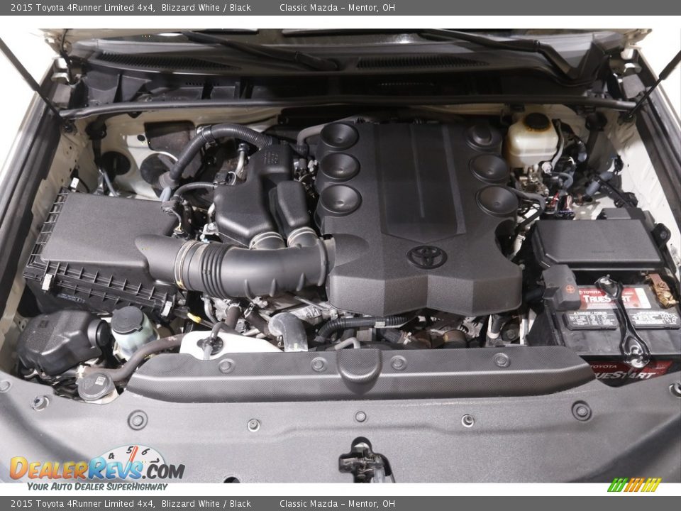 2015 Toyota 4Runner Limited 4x4 Blizzard White / Black Photo #21