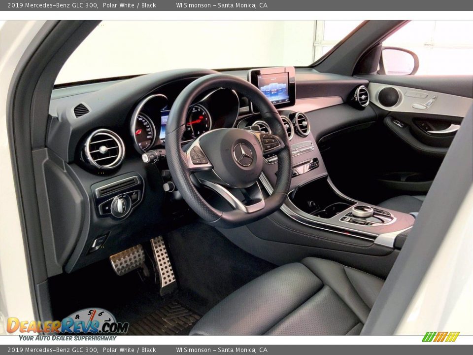 2019 Mercedes-Benz GLC 300 Polar White / Black Photo #14