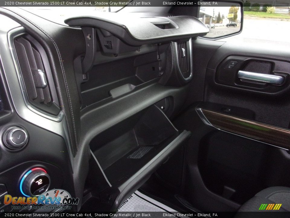 2020 Chevrolet Silverado 1500 LT Crew Cab 4x4 Shadow Gray Metallic / Jet Black Photo #36