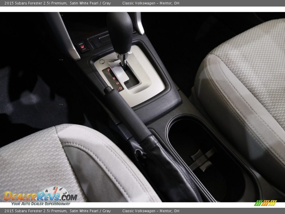 2015 Subaru Forester 2.5i Premium Satin White Pearl / Gray Photo #14