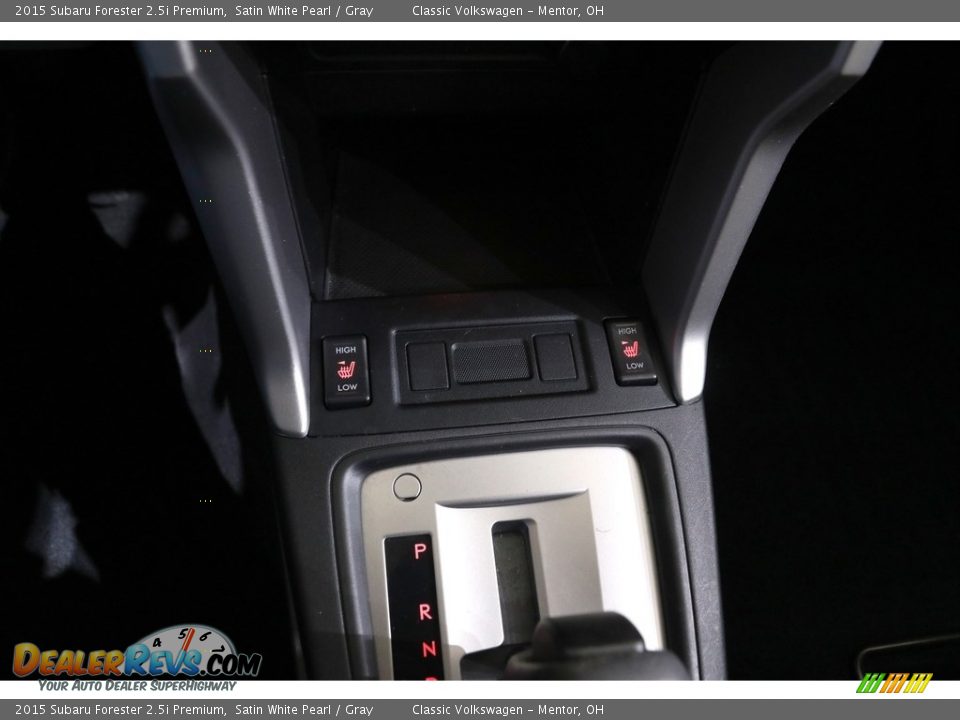 2015 Subaru Forester 2.5i Premium Satin White Pearl / Gray Photo #15