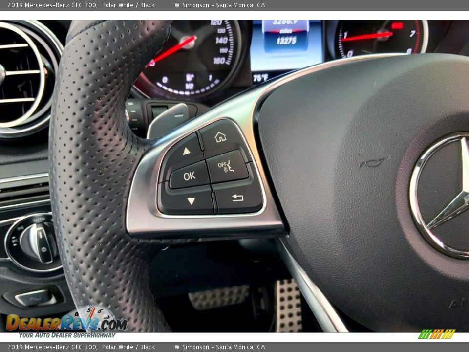 2019 Mercedes-Benz GLC 300 Polar White / Black Photo #21