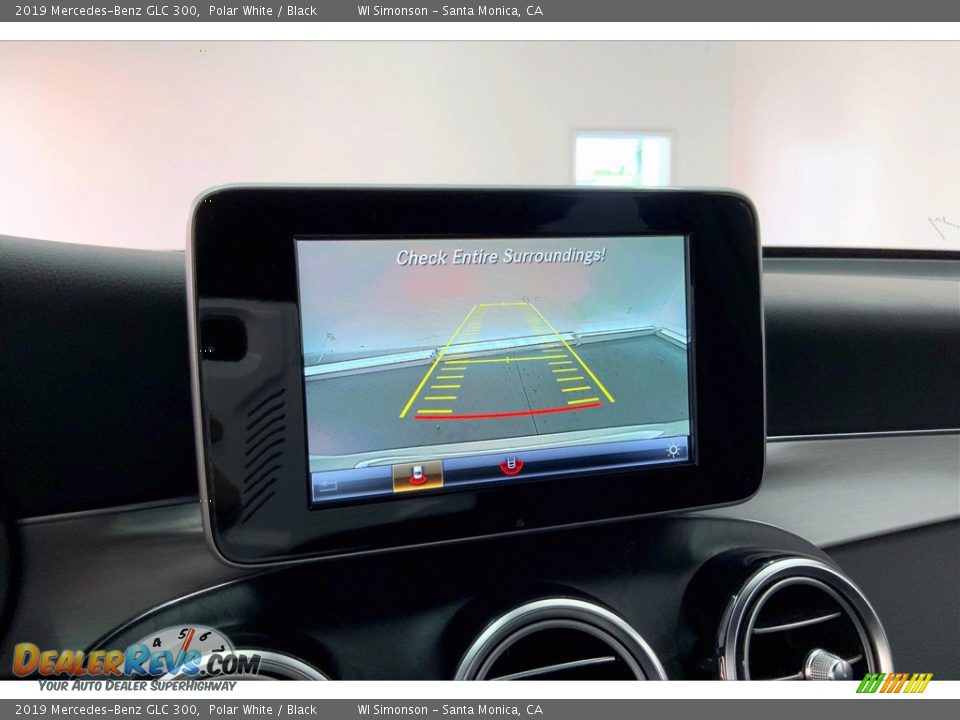 2019 Mercedes-Benz GLC 300 Polar White / Black Photo #24