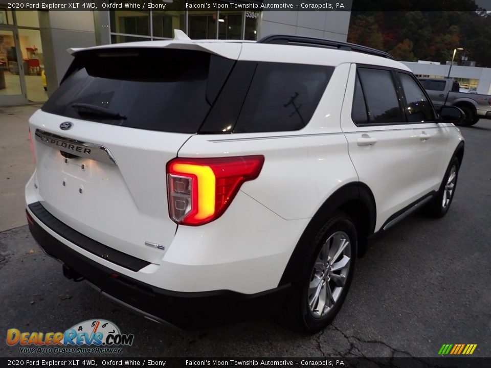 2020 Ford Explorer XLT 4WD Oxford White / Ebony Photo #2