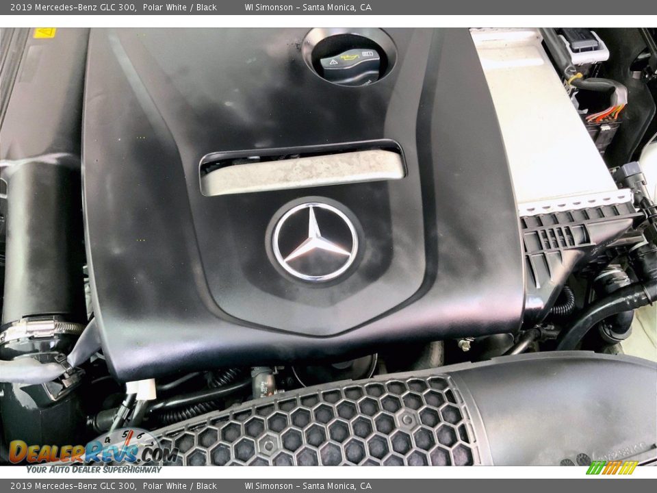 2019 Mercedes-Benz GLC 300 Polar White / Black Photo #32