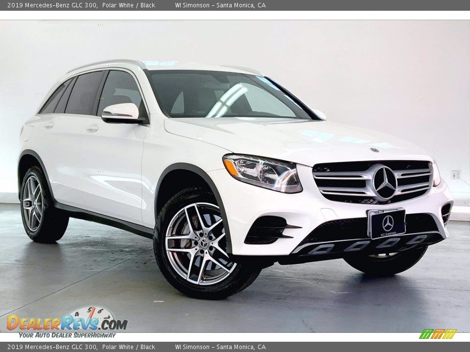 2019 Mercedes-Benz GLC 300 Polar White / Black Photo #34