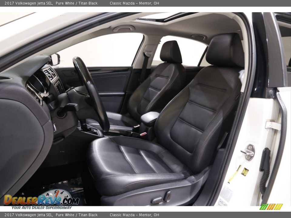 2017 Volkswagen Jetta SEL Pure White / Titan Black Photo #5