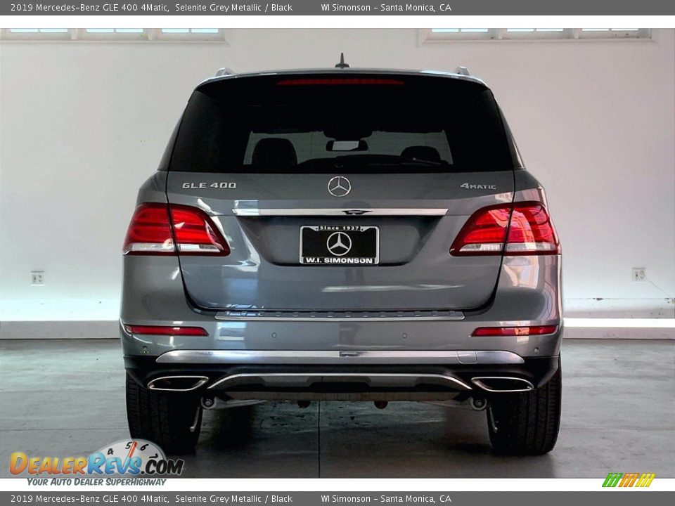 2019 Mercedes-Benz GLE 400 4Matic Selenite Grey Metallic / Black Photo #3