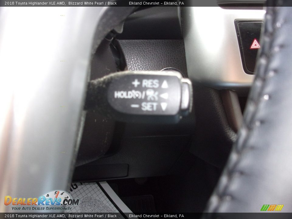 2018 Toyota Highlander XLE AWD Blizzard White Pearl / Black Photo #26