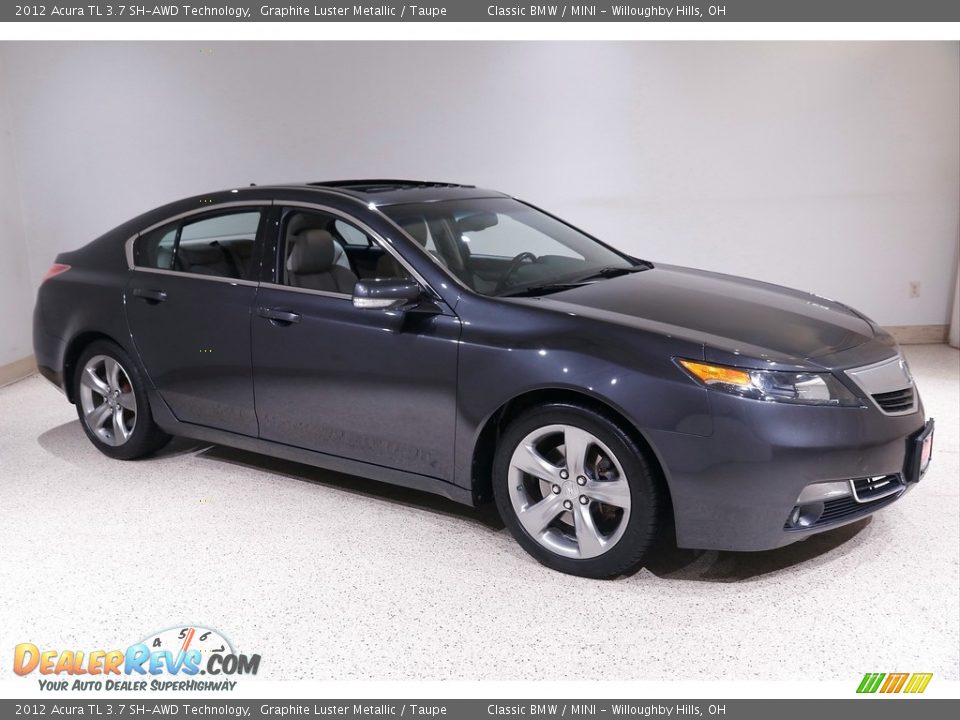 2012 Acura TL 3.7 SH-AWD Technology Graphite Luster Metallic / Taupe Photo #1