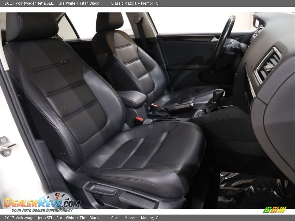 2017 Volkswagen Jetta SEL Pure White / Titan Black Photo #13