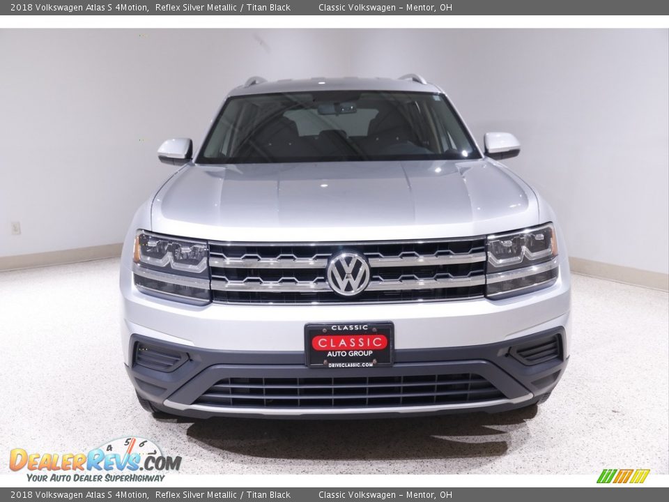 2018 Volkswagen Atlas S 4Motion Reflex Silver Metallic / Titan Black Photo #2