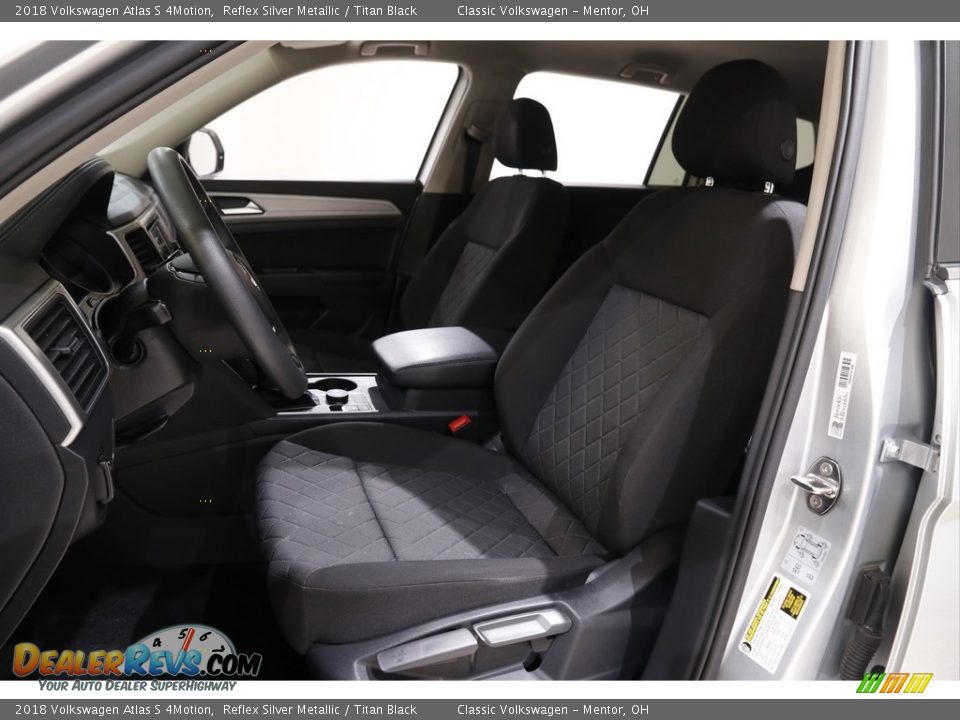2018 Volkswagen Atlas S 4Motion Reflex Silver Metallic / Titan Black Photo #5