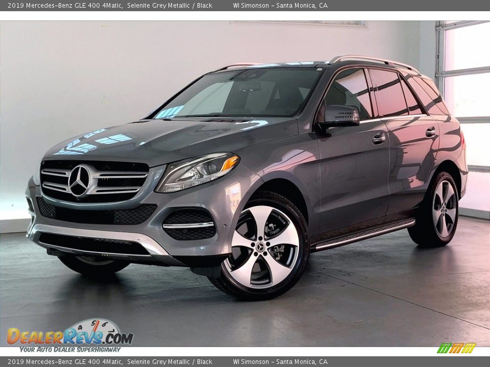 2019 Mercedes-Benz GLE 400 4Matic Selenite Grey Metallic / Black Photo #12