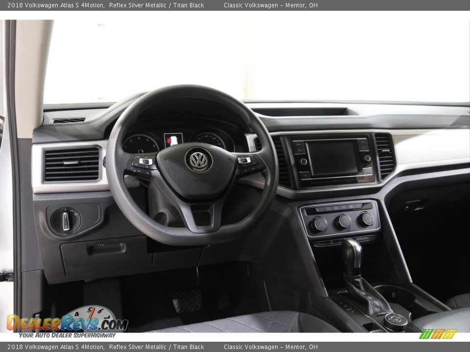2018 Volkswagen Atlas S 4Motion Reflex Silver Metallic / Titan Black Photo #6