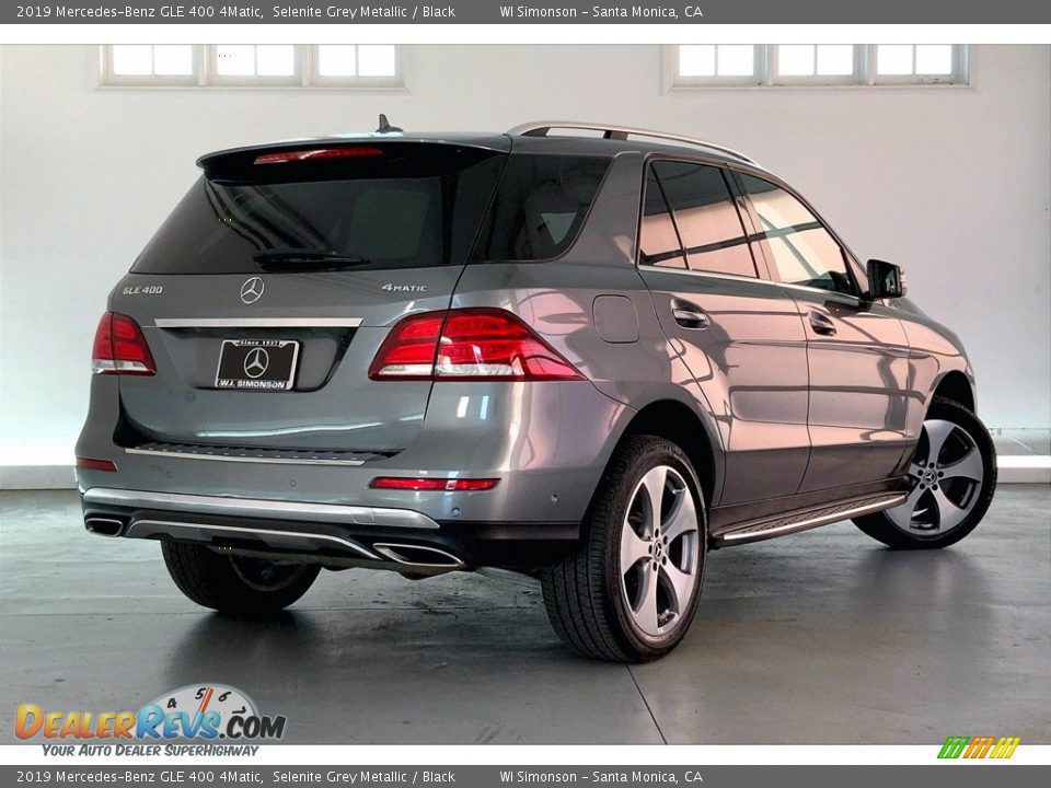 2019 Mercedes-Benz GLE 400 4Matic Selenite Grey Metallic / Black Photo #13