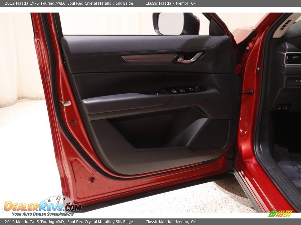 2019 Mazda CX-5 Touring AWD Soul Red Crystal Metallic / Silk Beige Photo #4