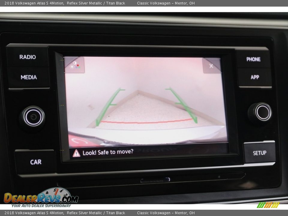 2018 Volkswagen Atlas S 4Motion Reflex Silver Metallic / Titan Black Photo #11