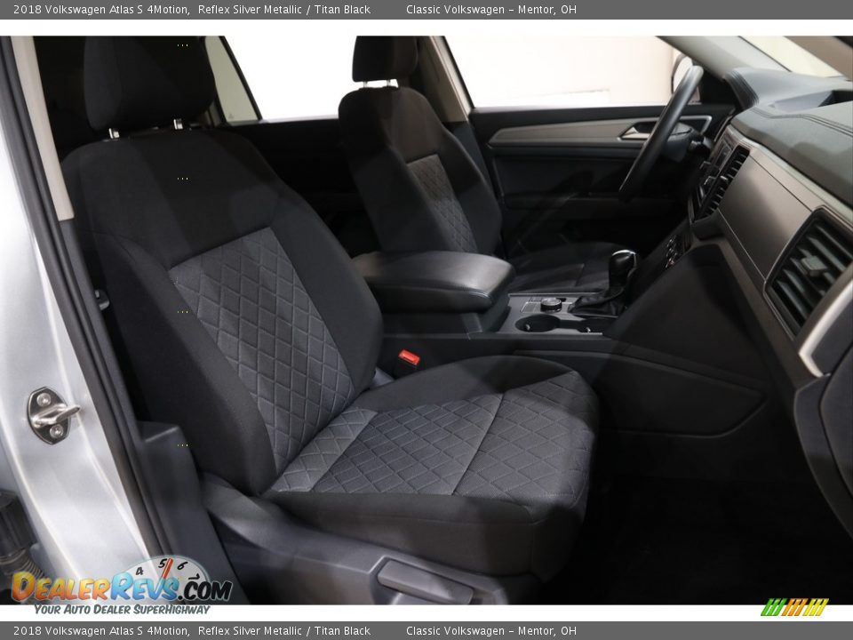 2018 Volkswagen Atlas S 4Motion Reflex Silver Metallic / Titan Black Photo #13