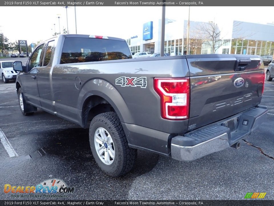2019 Ford F150 XLT SuperCab 4x4 Magnetic / Earth Gray Photo #2