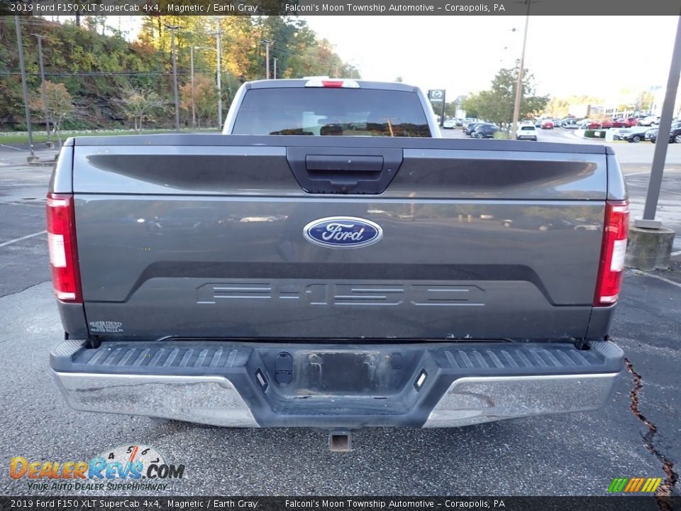2019 Ford F150 XLT SuperCab 4x4 Magnetic / Earth Gray Photo #3