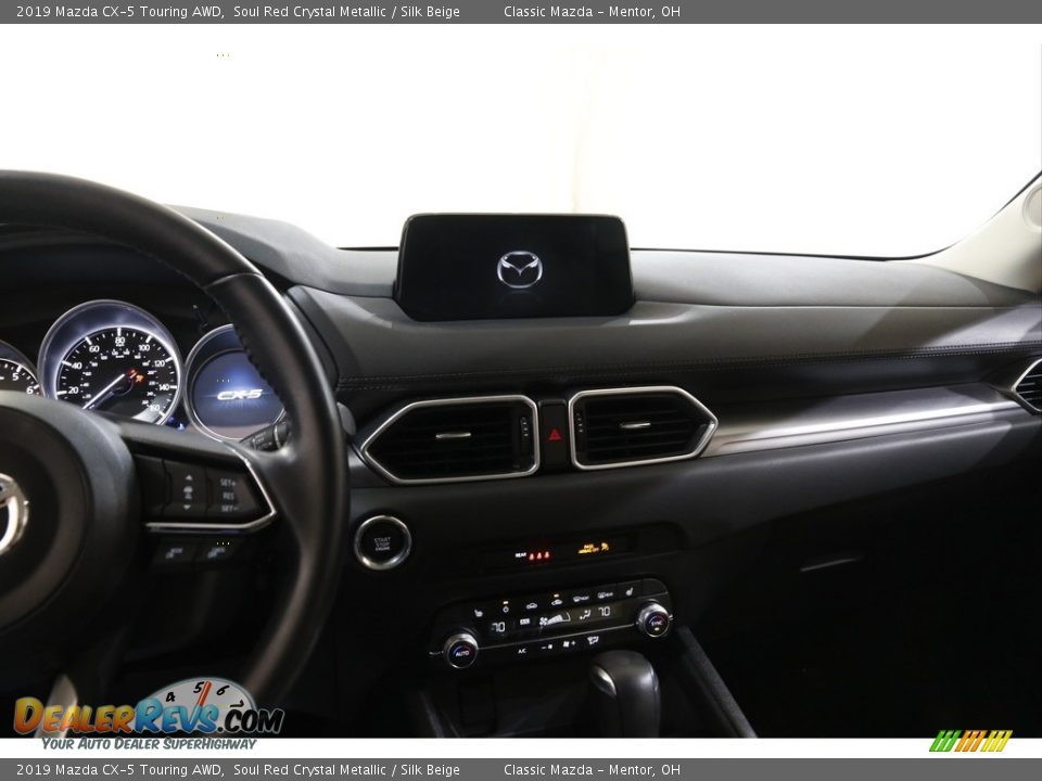 2019 Mazda CX-5 Touring AWD Soul Red Crystal Metallic / Silk Beige Photo #9