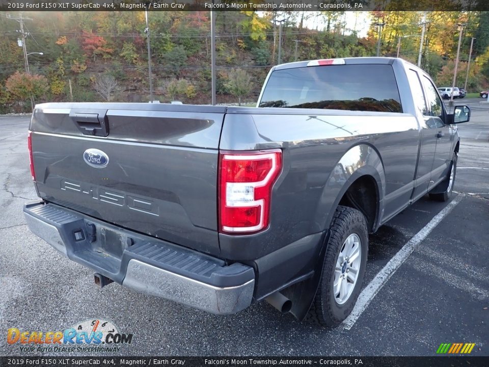 2019 Ford F150 XLT SuperCab 4x4 Magnetic / Earth Gray Photo #4