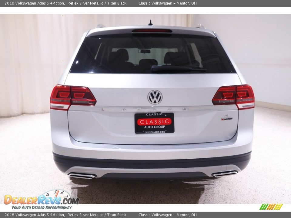 2018 Volkswagen Atlas S 4Motion Reflex Silver Metallic / Titan Black Photo #17