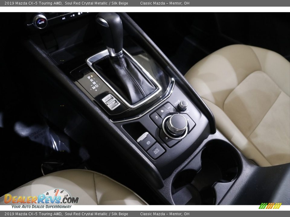 2019 Mazda CX-5 Touring AWD Soul Red Crystal Metallic / Silk Beige Photo #12