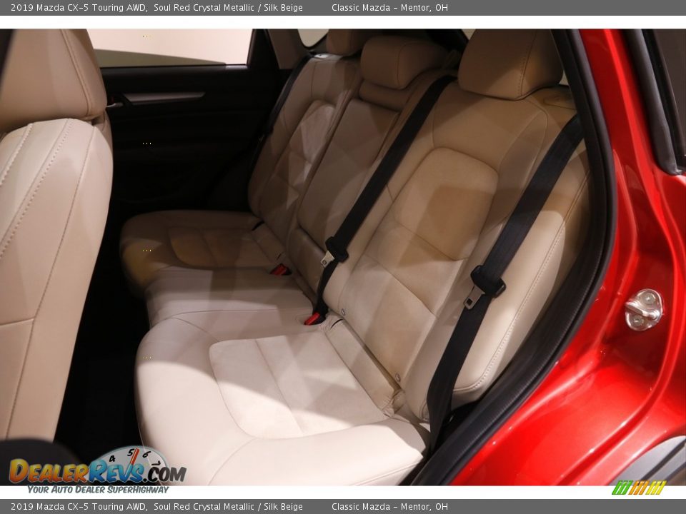 2019 Mazda CX-5 Touring AWD Soul Red Crystal Metallic / Silk Beige Photo #16