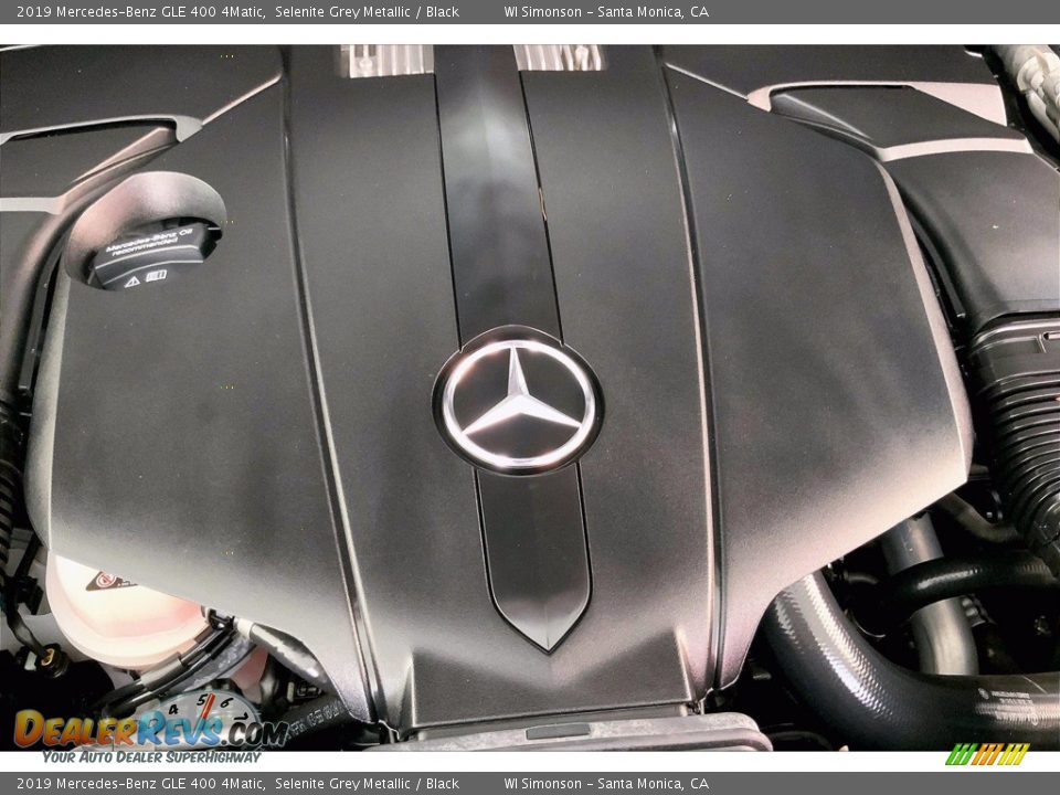 2019 Mercedes-Benz GLE 400 4Matic Selenite Grey Metallic / Black Photo #32