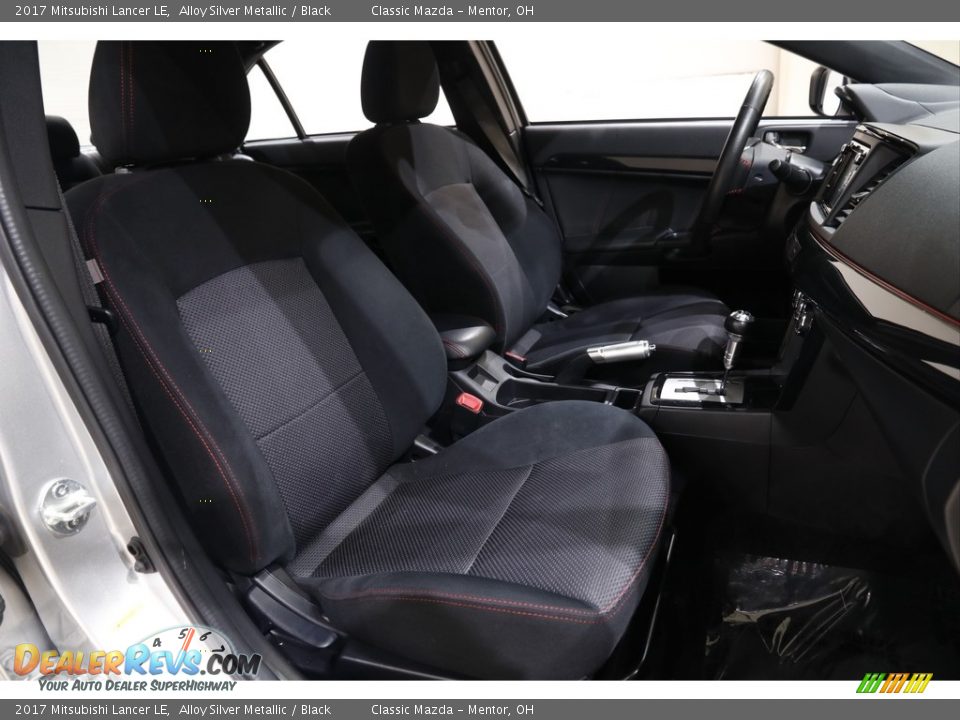 2017 Mitsubishi Lancer LE Alloy Silver Metallic / Black Photo #14