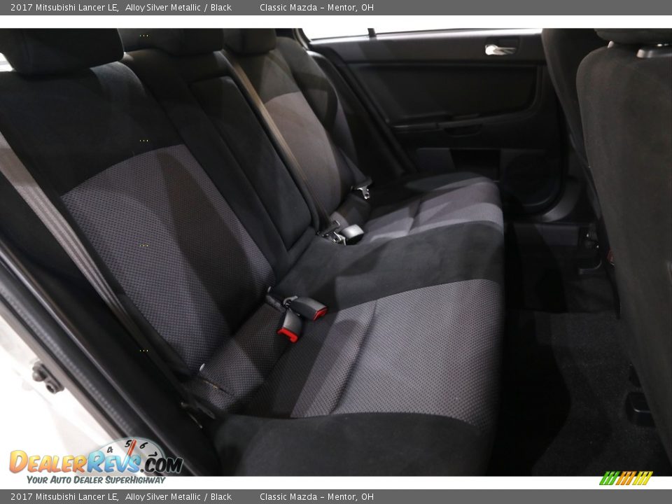 2017 Mitsubishi Lancer LE Alloy Silver Metallic / Black Photo #15