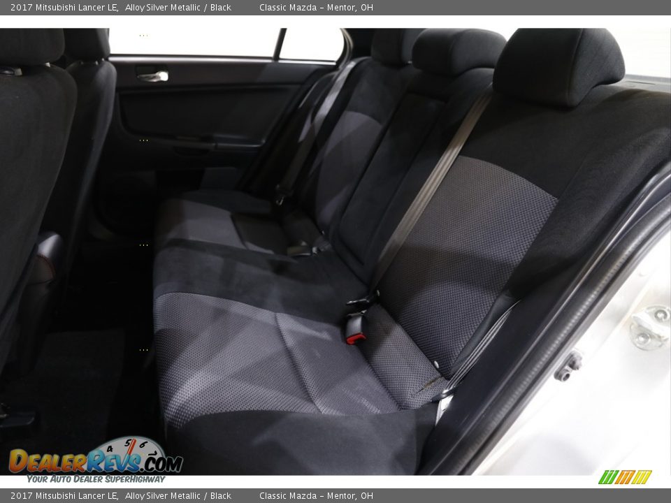 2017 Mitsubishi Lancer LE Alloy Silver Metallic / Black Photo #16